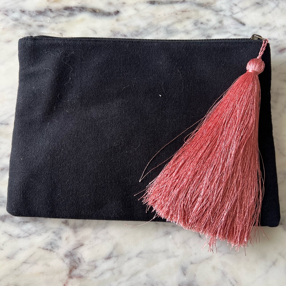 Handbag with tassel - Picture 2 of 5